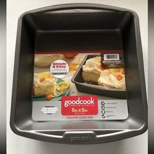 Good Cook Premium Non Stick 8” X 8” Square Pan - NEW